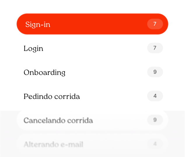 Filtering the catalog by platform, app and flow