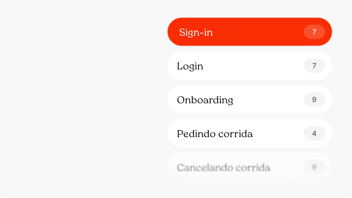 Filtering the catalog by platform, app and flow